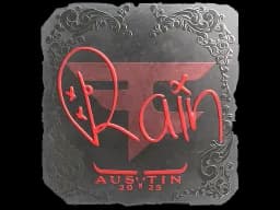 Sticker | rain (Foil) | Austin 2025