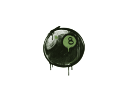 Sealed Graffiti | 8-Ball (Battle Green)