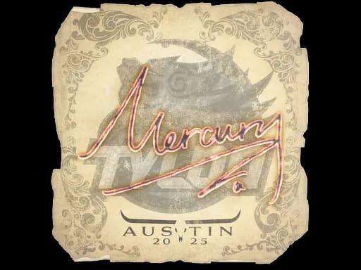 Sticker | Mercury | Austin 2025
