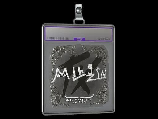 Sticker Slab | mlhzin (Foil) | Austin 2025