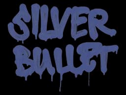 Sealed Graffiti | Silver Bullet (SWAT Blue)