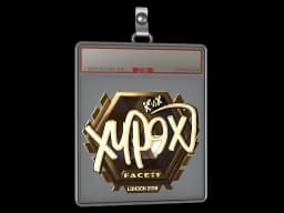 Sticker Slab | Xyp9x (Gold) | London 2018