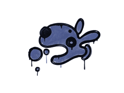 Sealed Graffiti | Popdog (SWAT Blue)