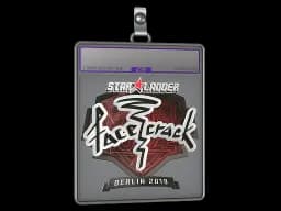 Sticker Slab | facecrack (Foil) | Berlin 2019