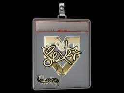 Sticker Slab | dexter (Gold) | Paris 2023