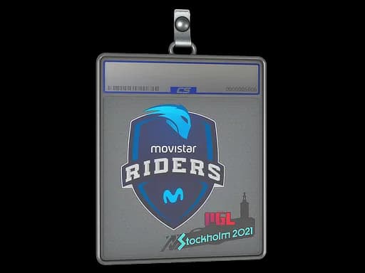 Sticker Slab | Movistar Riders | Stockholm 2021