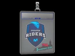 Sticker Slab | Movistar Riders | Stockholm 2021