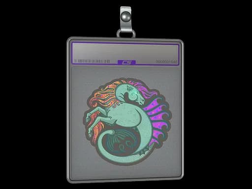 Sticker Slab | Hippocamp (Holo)