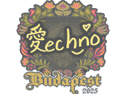 Sticker | Techno4K | Budapest 2025