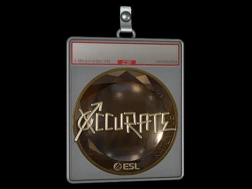 Sticker Slab | xccurate (Gold) | Katowice 2019