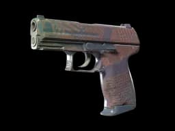 P2000 | Coral Halftone (Well-Worn)