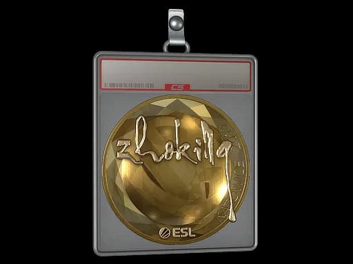 Sticker Slab | zhokiNg (Gold) | Katowice 2019