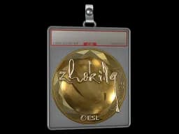 Sticker Slab | zhokiNg (Gold) | Katowice 2019