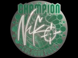 Sticker | NiKo (Foil, Champion) | Cologne 2026