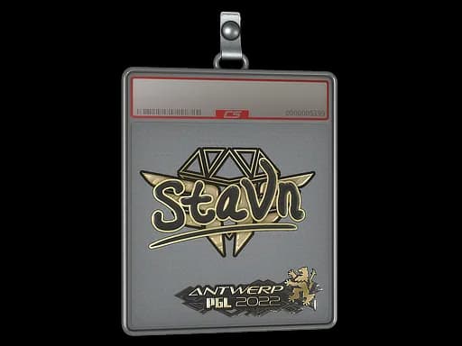 Sticker Slab | stavn (Gold) | Antwerp 2022