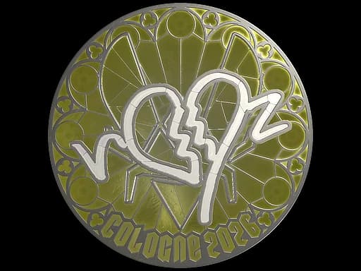 Sticker | ropz (Foil) | Cologne 2026