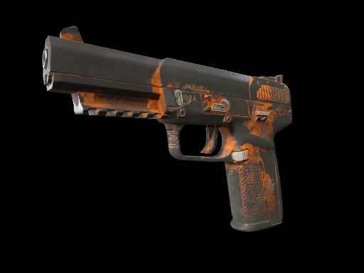 Five-SeveN | Orange Peel (Battle-Scarred)
