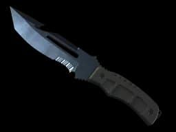 ★ StatTrak™ Survival Knife | Blue Steel (Minimal Wear)
