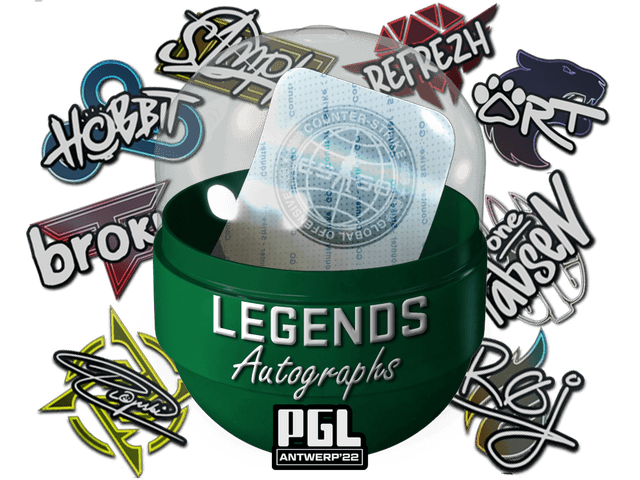 Antwerp 2022 Legends Autograph Capsule