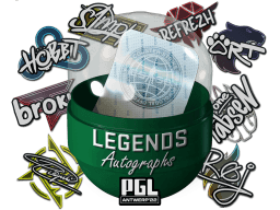 Antwerp 2022 Legends Autograph Capsule
