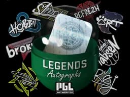 Antwerp 2022 Legends Autograph Capsule