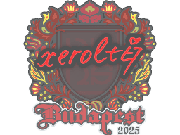 Sticker | xerolte | Budapest 2025