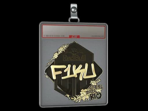 Sticker Slab | F1KU (Gold) | Rio 2022