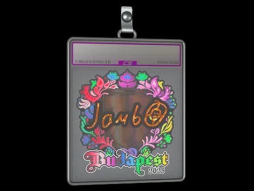 Sticker Slab | jambo (Holo) | Budapest 2025