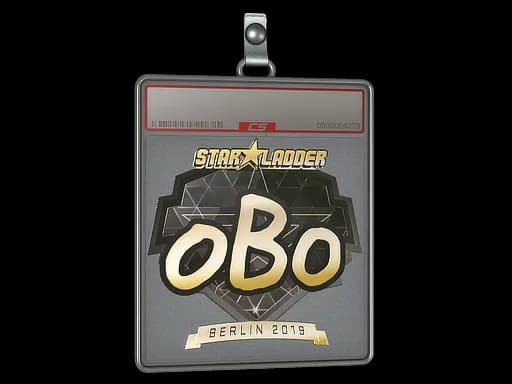 Sticker Slab | oBo (Gold) | Berlin 2019