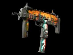 StatTrak™ MP7 | Abyssal Apparition (Battle-Scarred)