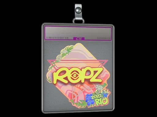 Sticker Slab | ropz (Holo) | Rio 2022