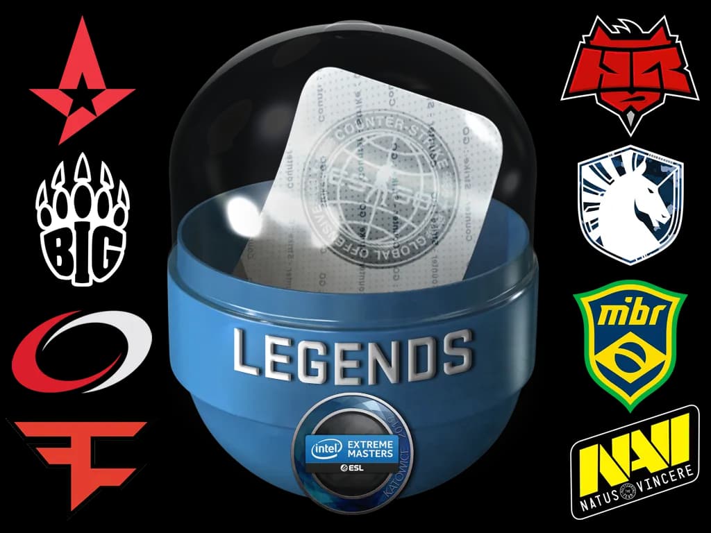 Katowice 2019 Legends (Holo/Foil)