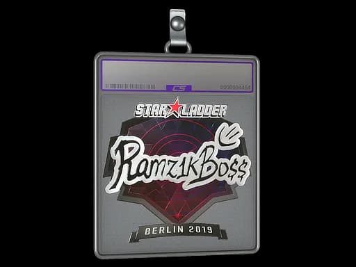 Sticker Slab | Ramz1kBO$$ (Foil) | Berlin 2019