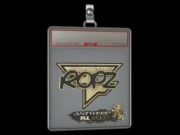 Sticker Slab | ropz (Gold) | Antwerp 2022