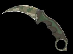 ★ StatTrak™ Karambit | Forest DDPAT (Field-Tested)