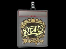 Sticker Slab | xiELO (Gold) | Budapest 2025