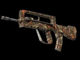 StatTrak™ FAMAS | Crypsis (Well-Worn)