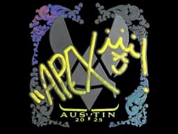 Sticker | apEX (Holo) | Austin 2025