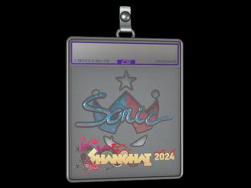 Sticker Slab | Sonic (Glitter) | Shanghai 2024