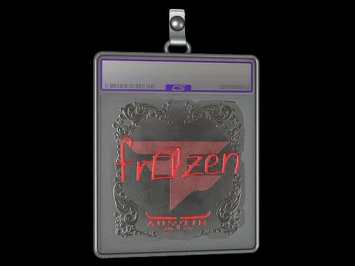 Sticker Slab | frozen (Foil) | Austin 2025