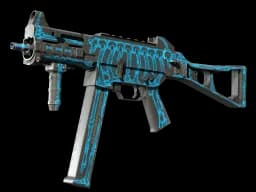 StatTrak™ UMP-45 | Exposure (Battle-Scarred)
