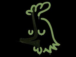 Sealed Graffiti | Recoil AK-47 (Battle Green)