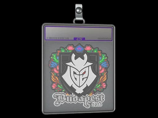 Sticker Slab | G2 esports (Embroidered) | Budapest 2025