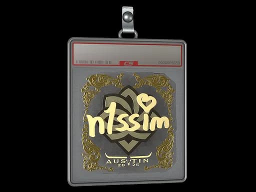 Sticker Slab | n1ssim (Gold) | Austin 2025