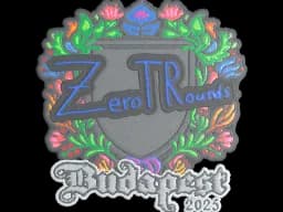 Sticker | ztr (Embroidered) | Budapest 2025