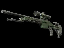 SSG 08 | Green Ceramic (Battle-Scarred)