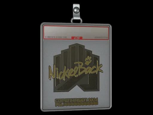 Sticker Slab | NickelBack (Gold) | Copenhagen 2024