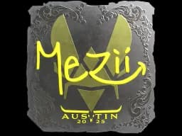Sticker | mezii (Foil) | Austin 2025