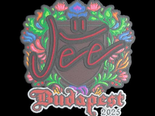 Sticker | Jee (Embroidered) | Budapest 2025