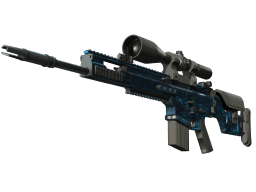 StatTrak™ SCAR-20 | Grotto (Battle-Scarred)